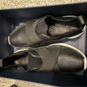 Provo Women’s black athletic loafers. Brand we never worn. Size 7.5